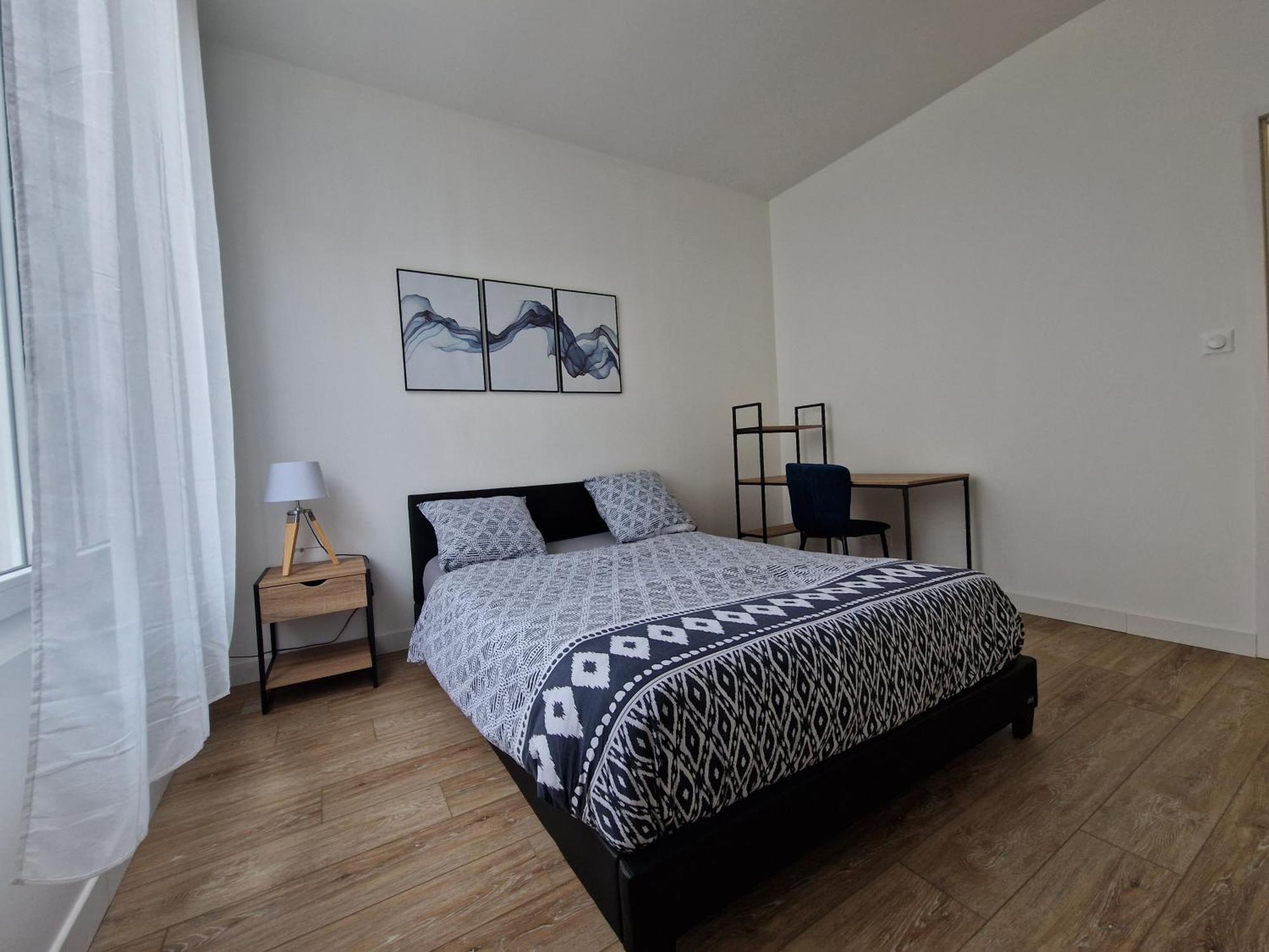 Cosy & Work - 2 Chambres- Centre * Brest
